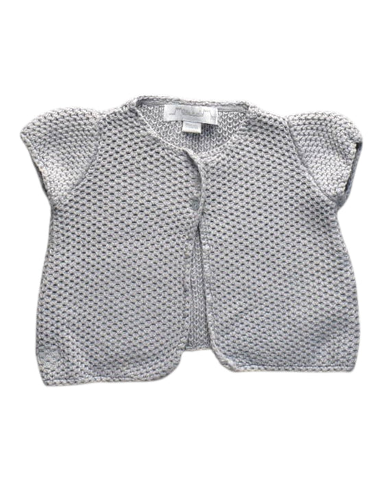 A Grey Cardigans from Chateau de Sable in size 12-18M for girl. (Front View)