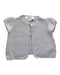 A Grey Cardigans from Chateau de Sable in size 12-18M for girl. (Front View)