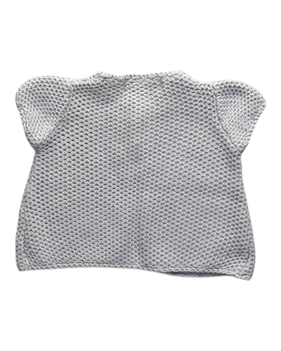 A Grey Cardigans from Chateau de Sable in size 12-18M for girl. (Back View)