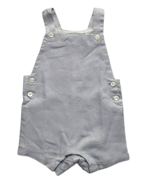 A Grey Overall Shorts from Jacadi in size 6-12M for boy. (Front View)