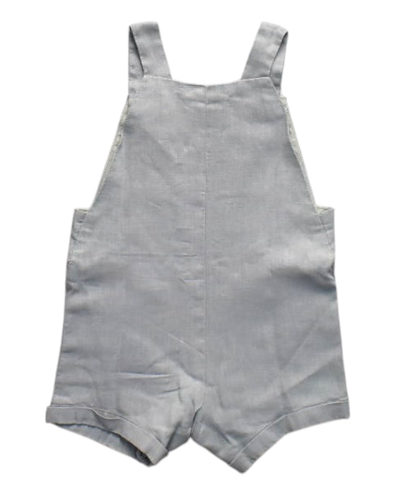 A Grey Overall Shorts from Jacadi in size 6-12M for boy. (Back View)