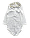 A White Long Sleeve Bodysuits from Cyrillus in size 3-6M for girl. (Front View)
