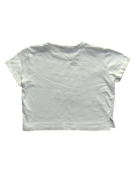A White Short Sleeve T Shirts from Bout'Chou in size 6-12M for girl. (Back View)