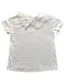A White Short Sleeve Tops from Cyrillus in size 6T for girl. (Front View)