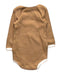 A Brown Long Sleeve Bodysuits from Emoi Emoi in size 3-6M for girl. (Back View)