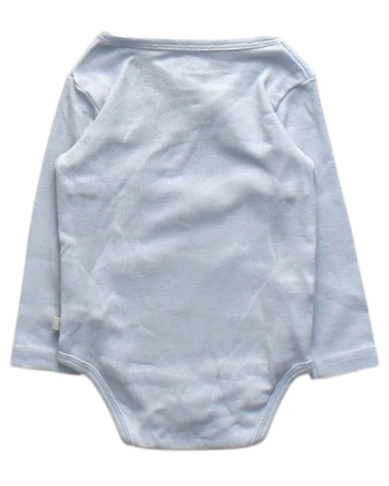 A Blue Long Sleeve Bodysuits from Cadet Rousselle in size 3-6M for boy. (Back View)