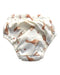A White Swim Diapers from Charlie Banana in size M for boy. (Back View)