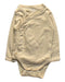 A Beige Long Sleeve Bodysuits from Bout'Chou in size 3-6M for girl. (Front View)