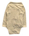 A Beige Long Sleeve Bodysuits from Bout'Chou in size 3-6M for girl. (Back View)