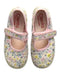A  Flats from Cienta in size 4T for girl. (Back View)