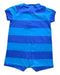 A Blue Short Sleeve Rompers from Petit Bateau in size 6-12M for boy. (Back View)