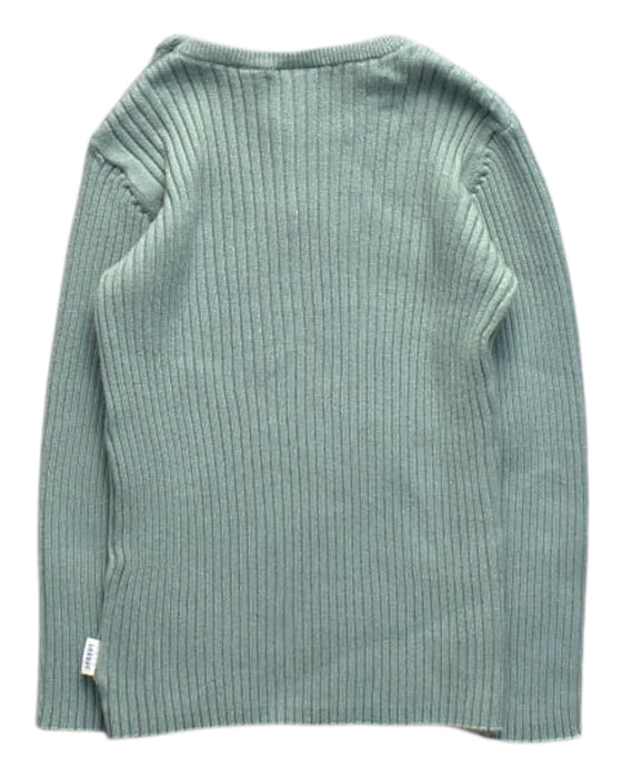 A Green Knit Sweaters from Sprout in size 2T for girl. (Back View)