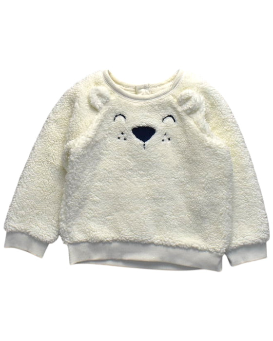 A White Crewneck Sweatshirts from Sprout in size 2T for girl. (Front View)