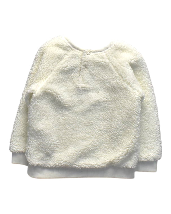 A White Crewneck Sweatshirts from Sprout in size 2T for girl. (Back View)