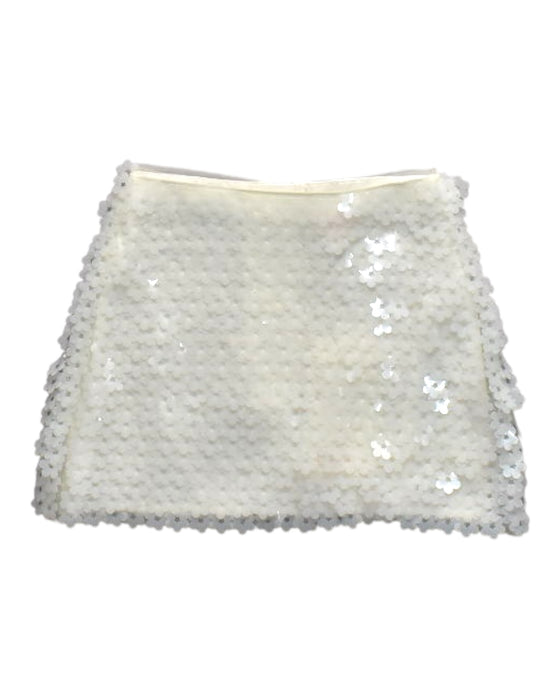 A White Short Skirts from Seed in size 3T for girl. (Front View)