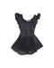 A Black Leotards from Capezio in size S for girl. (Front View)