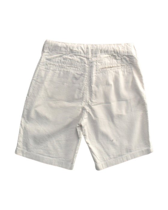 A White Shorts from Hope & Henry in size 5T for boy. (Back View)