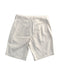 A White Shorts from Hope & Henry in size 5T for boy. (Back View)