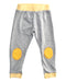 A Grey Leggings from Petit Bateau in size 3T for boy. (Front View)