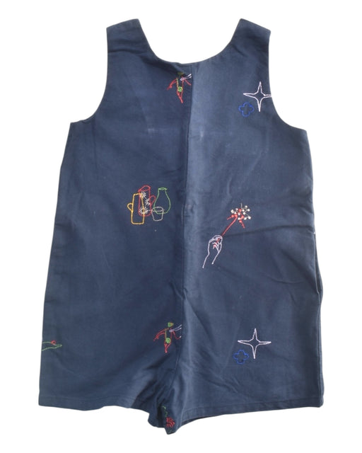 A Blue Sleeveless Rompers from Love Bonito in size 4T for girl. (Front View)