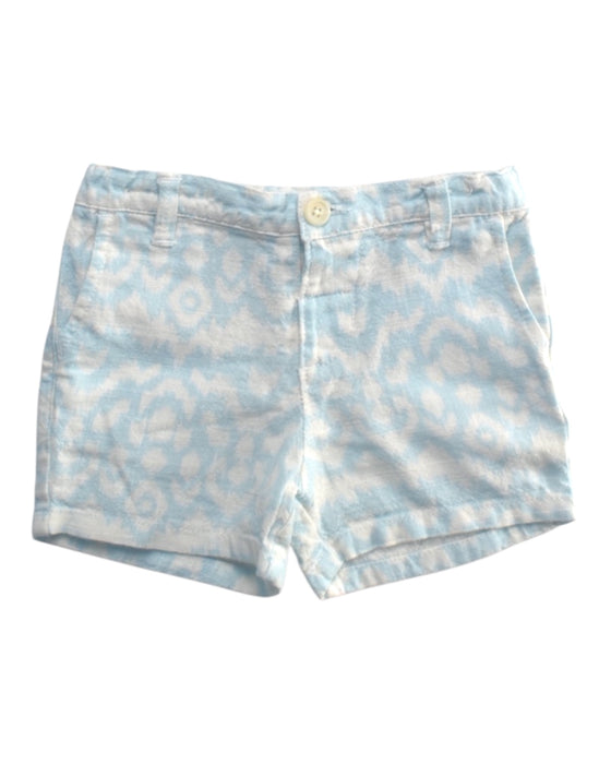 A Blue Shorts from Gingersnaps in size 3-6M for boy. (Front View)