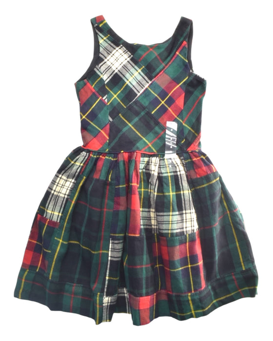 A Multicolour Sleeveless Dresses from Polo Ralph Lauren in size 8Y for girl. (Front View)
