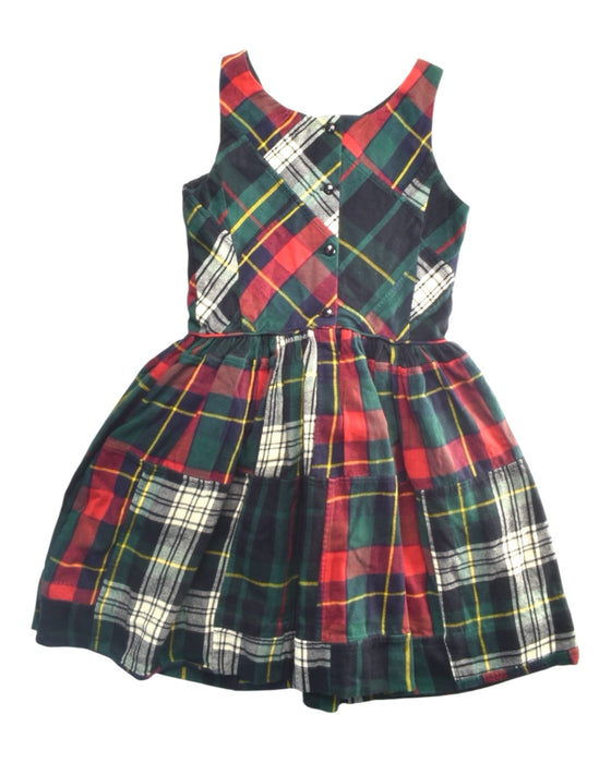 A Multicolour Sleeveless Dresses from Polo Ralph Lauren in size 8Y for girl. (Back View)