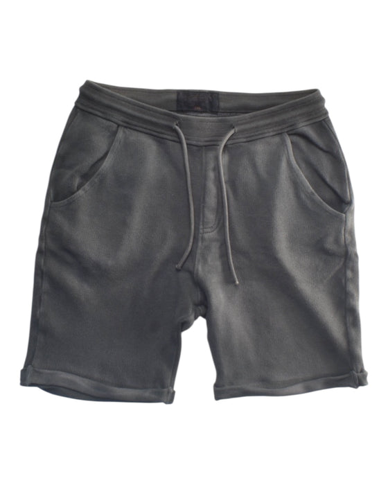 A Grey Shorts from Finger in the Nose in size 10Y for boy. (Front View)