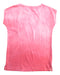 A Pink Short Sleeve Tops from Desigual in size 11Y for girl. (Back View)