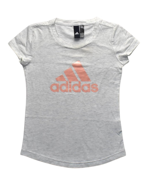 A  Short Sleeve Tops from Adidas in size 9Y for girl. (Front View)
