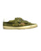 A Green Sneakers from Golden Goose in size 10Y for boy. (Front View)