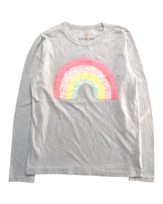 A Multicolour Long Sleeve Tops from Crewcuts in size 8Y for girl. (Front View)
