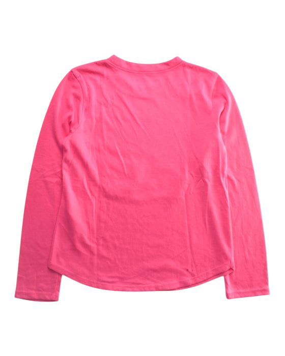 A Pink Long Sleeve T Shirts from Abercrombie  in size 5T for girl. (Back View)