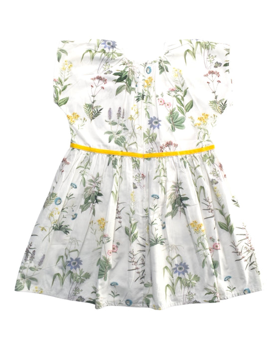 A Multicolour Short Sleeve Dresses from Sea Apple in size 6T for girl. (Back View)