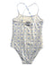 A White Swimsuits from Vilebrequin in size 6T for girl. (Back View)