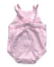 A Pink Sleeveless Rompers from Seed in size 0-3M for girl. (Back View)