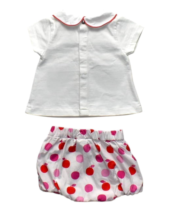 A Multicolour Shorts Sets from Jacadi in size 0-3M for girl. (Back View)