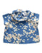 A Blue Short Sleeve Tops from Petit Bateau in size 3-6M for girl. (Front View)