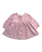 A Pink Long Sleeve Shirts from The Little White Company in size 0-3M for girl. (Front View)