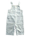 A Blue Long Overalls from Janie & Jack in size 3-6M for girl. (Front View)