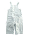 A Blue Long Overalls from Janie & Jack in size 3-6M for girl. (Back View)
