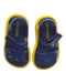 A Blue Sandals from Mini Melissa in size 12-18M for girl. (Back View)