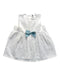 A  Sleeveless Dresses from Petit Bateau in size 6-12M for girl. (Front View)