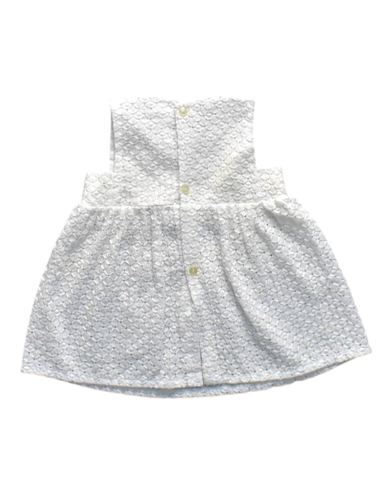 A  Sleeveless Dresses from Petit Bateau in size 6-12M for girl. (Back View)