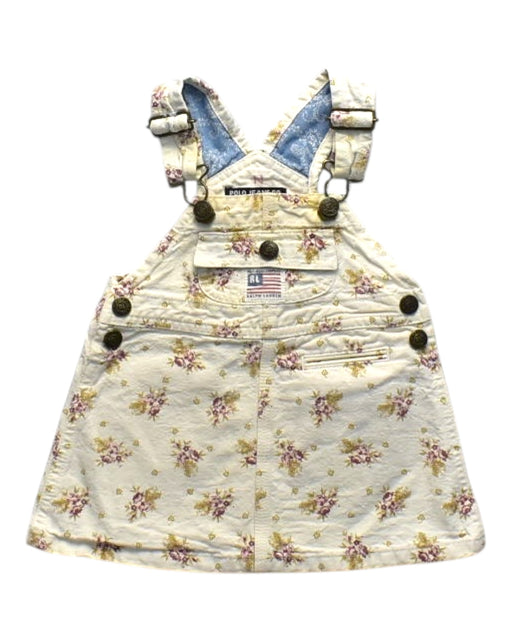 A Multicolour Overall Dresses from Polo Ralph Lauren in size 3-6M for girl. (Front View)