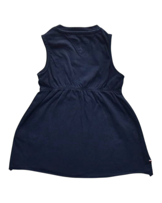 A Navy Sleeveless Dresses from Tommy Hilfiger in size 6-12M for girl. (Back View)