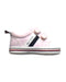 A Pink Sneakers from Tommy Hilfiger in size 6-12M for girl. (Front View)