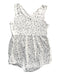 A White Sleeveless Rompers from Hunter + Boo in size 12-18M for girl. (Front View)
