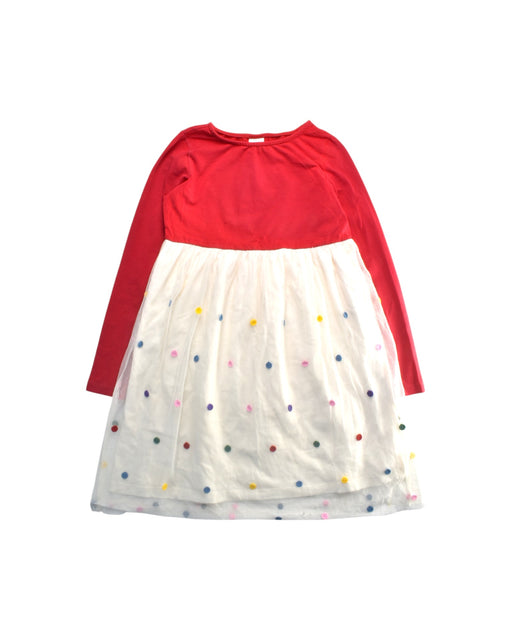 A Multicolour Long Sleeve Dresses from Hanna Andersson in size 10Y for girl. (Front View)