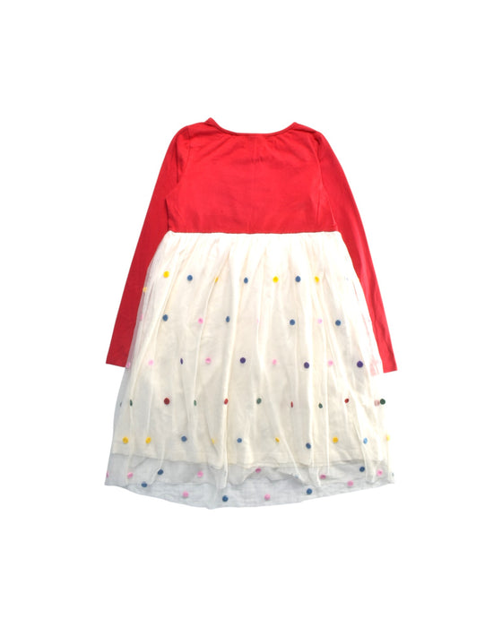 A Multicolour Long Sleeve Dresses from Hanna Andersson in size 10Y for girl. (Back View)